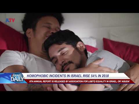 Homophobic incidents in Israel rise 54% in 2018