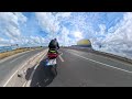 Ride 325 Insta 360 X4 Honda CBR650R 2025 Akrapovic Racing Line