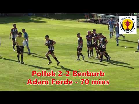 Pollok v Benburb - 2nd September 2023 - Goals and Penalty Shootout
