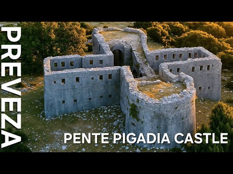 Castle Of Pente Pigadia - Preveza | Greece [4K]