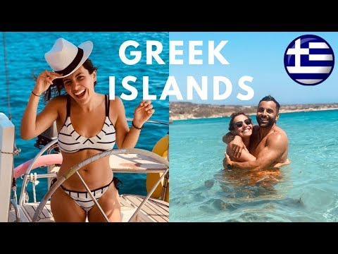SAILING AROUND THE GREEK ISLANDS 🇬🇷