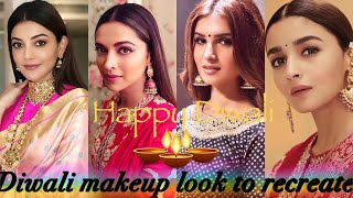 Diwali makeup looks to recreate 2021 ll Celebrity festive makeup look ll Fabulous store