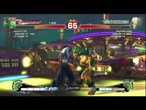 SSF4 AE - Xenon1500 [Blanka] Vs RightBackBill [Gen]