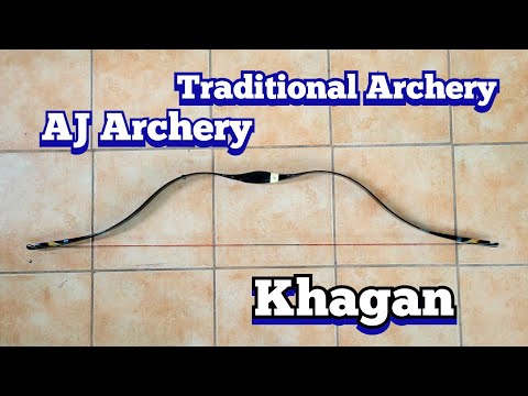 #traditionalarchery AJ archery  Khagan Mongolian Yuan Bow. #bowsandarrows