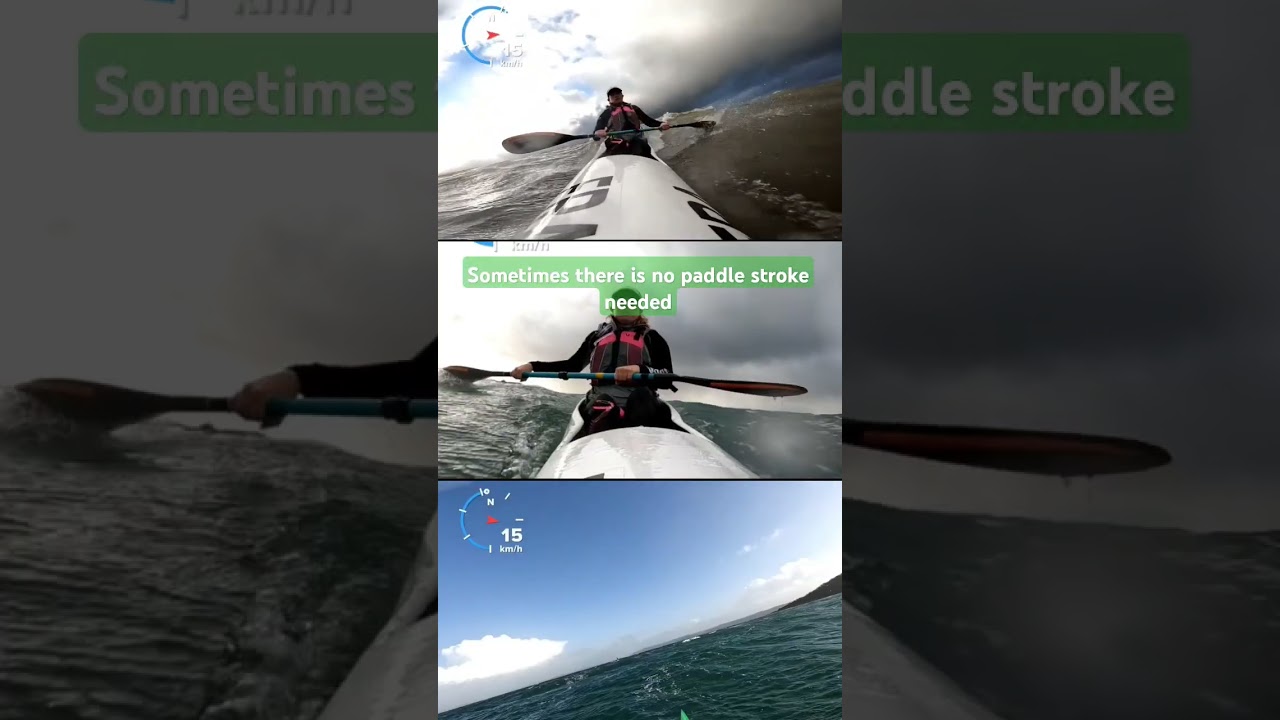 It's just downwind 🤩 #kayak #surfski #ocean #sports #fun #love @vaikobi