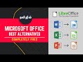 Best Alternative Microsoft Office Libreoffice Vs Microsoft Office MS Office Alternative Tamil
