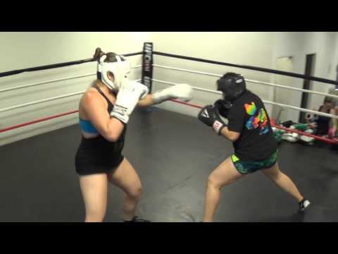 Laurynn Garcia   Sparring Rnd 1 2016 03 29