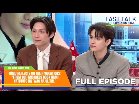 Fast Talk with Boy Abunda: Lee and Inigo’s violations and lessons in 'PBB' (Full Episode 748)