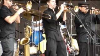 Cold Shott and The Hurricane Horns - Clips from Blues Blast 20   2-19-11