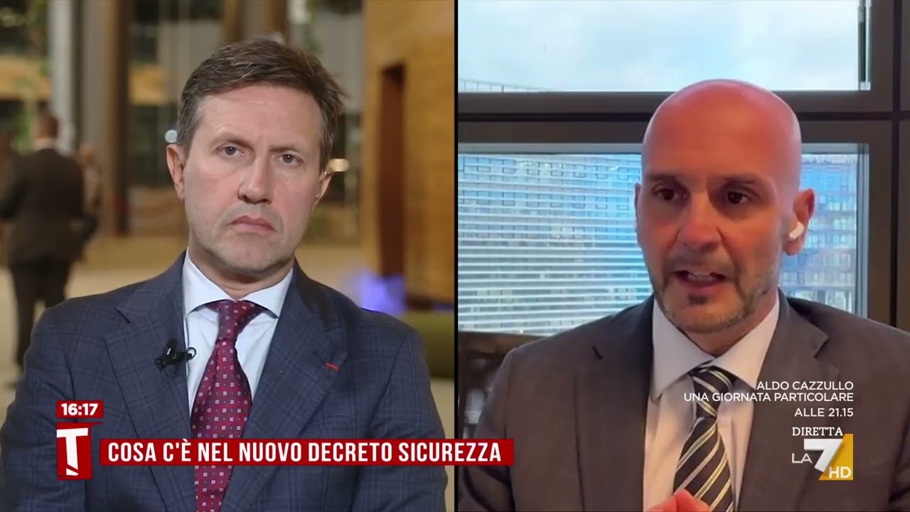 Decreto sicurezza, Procaccini: "Prima risposta è maggiore severità ma non basta. Saldatura ...