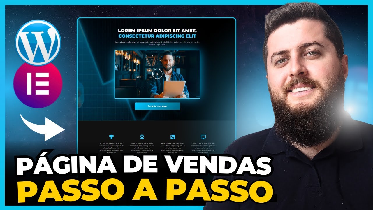 Como Criar uma PÁGINA DE VENDAS de Alta Conversão | CURSO GRÁTIS