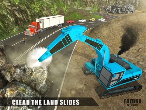 Heavy Excavator Rock Mining video thumbnail