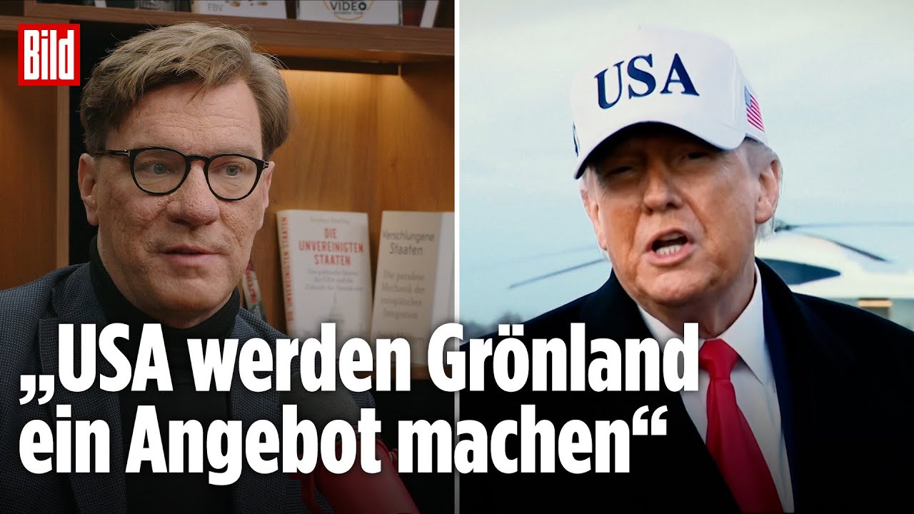 USA MACHEN DRUCK! Experte: Grönland vor neuem Angebot aus Washington – Abspaltung? Vertraulich-Clips