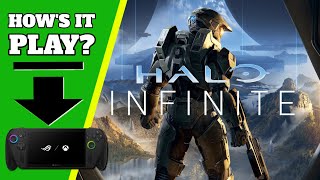 ROG XBOX ALLY X - Halo Infinite- How Does it Play?