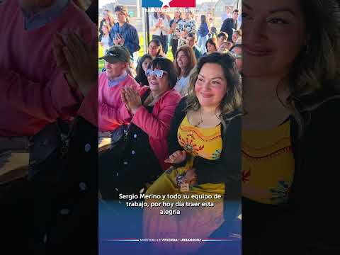 Entrega de Viviendas Integración Social en Vilcún
