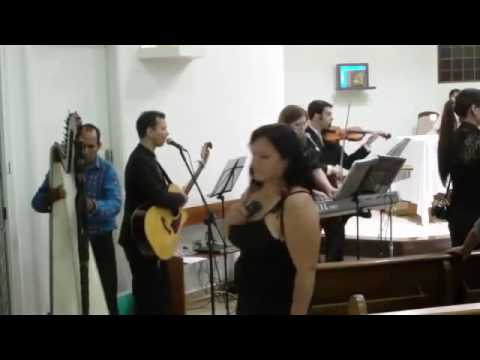 ENLACE MS   Con Te Partiro   C  HARPA PARAGUAIA