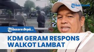 KDM Geram! Telepon Walkot Bekasi soal Perlintasan KA yang Masih Dijaga Ormas, Respons Dinilai Lambat