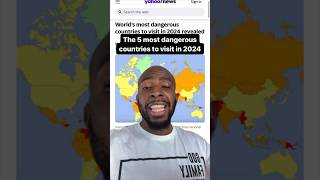 The 5 most dangerous countries to visit in 2024 🌎 #travel