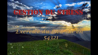 Gestion du stress: Exercice du lieu sûr EMDR en 54321