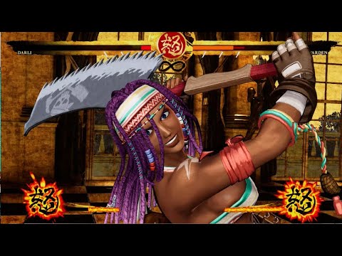 Samurai Shodown - Darli VS Warden