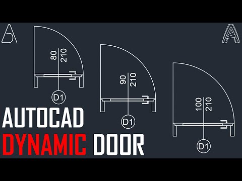 Create Your Dynamic Door AutoCAD
