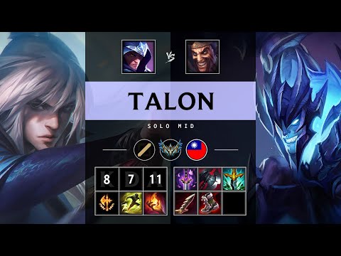 Talon Mid vs Draven - TW Challenger Patch 25.15