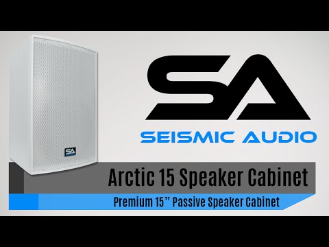New SEISMIC AUDIO 15" White PA/DJ Speaker/Floor Monitor image 8
