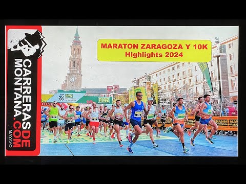 MARATON ZARAGOZA 2024 y 10km: Los mejores monentos y entrevistas protagonistas.