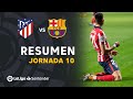 Resumen de Atlético de Madrid vs FC Barcelona (1-0)