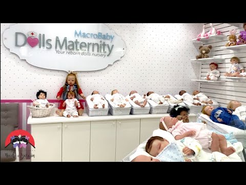 FOMOS CONHECER A MATERNIDADE REBORN!! MACROBABY DOLLS MATERNITY!!