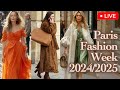 🇫🇷 PARIS FASHION WEEK 2024/2025: What are people wearing in Paris. Parisian outfits. Streetstyle