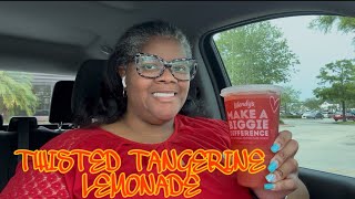 WENDY’S TWISTED TANGERINE LEMONADE REVIEW #THEREVIEWQUEEN