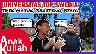 EP16: CARA KULIAH DI LUAR NEGERI SWEDIA KTH ROYAL INSTITUTE OF TECHNOLOGY!! PART 3 | EUROPE - SWEDEN