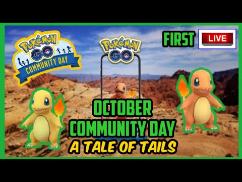 POKÉMON GO - CHARMANDER COMMUNITY DAY 2020 LIVE PART 1!!!