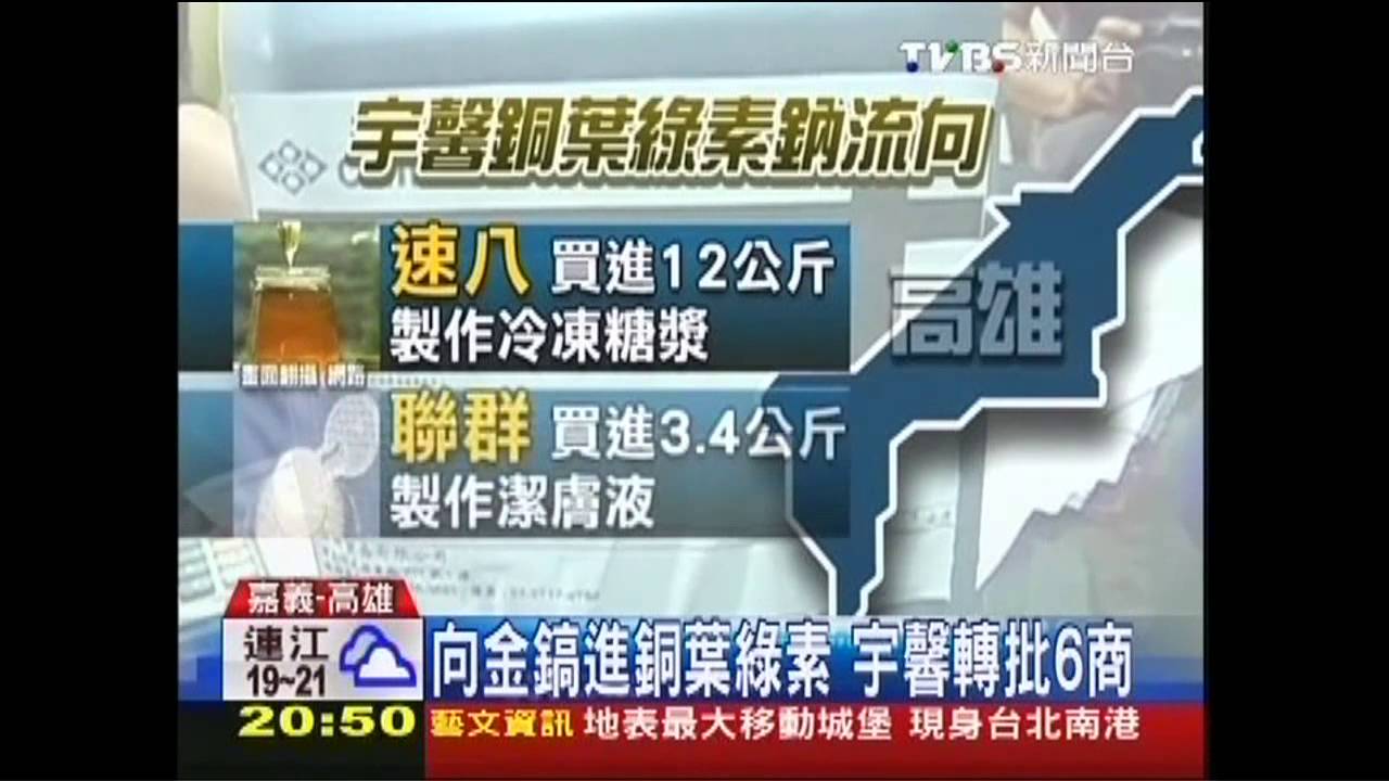 向金鎬進銅葉綠素　宇馨轉批6商