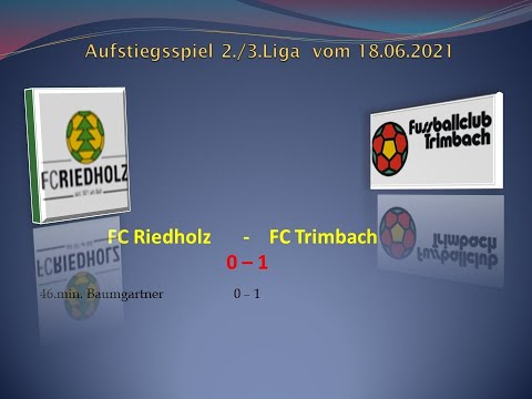 Aufstiegsspiel 3./2.Liga FC Riedholz - FC Trimbach