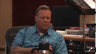 James Hetfield escuchando &quot;Del camionero&quot; de Hermetica