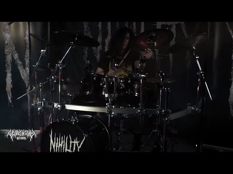 NIHILITY - HUMAN STUPIDITY [OFFICIAL DRUM PLAYTHROUGH] (VI PREMIERE)