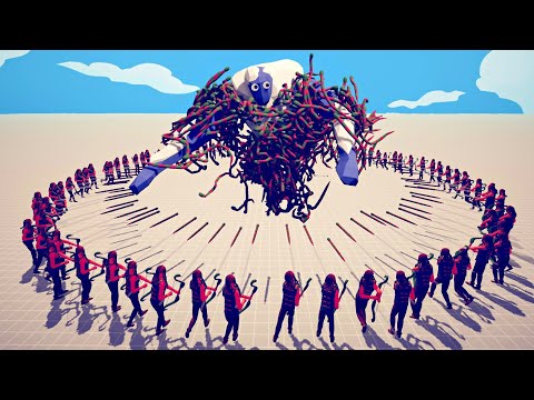 EVERY UNIT vs 100x SNAKE ARCHERS | TABS - Totally Accurate Battle Simulator