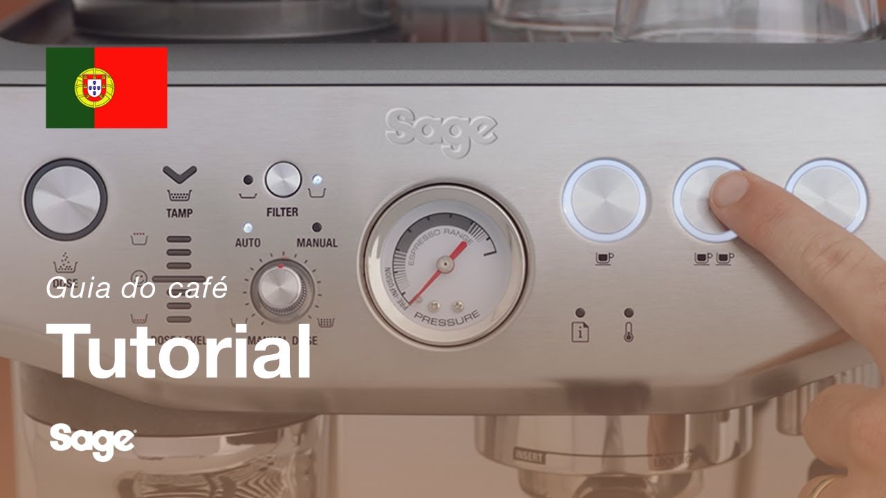 Como ajustar o volume e a temperatura da dose