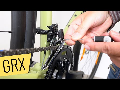 Shimano GRX UMWERFER EINSTELLEN - einfach & schnell - Fahrrad.org