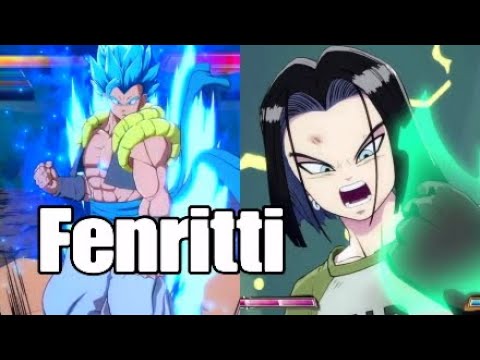 Dragon Ball FighterZ Fenritti (Blue Gogeta Android 17 Gotenks) Vs Hidyest #pcgamepass