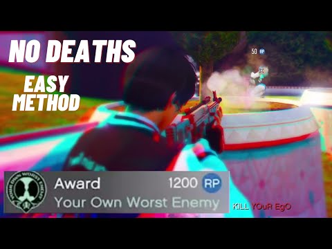 GTA Online Checking In [No Deaths] FINAL DOSE - "Your Own Worst Enemy" Achievement