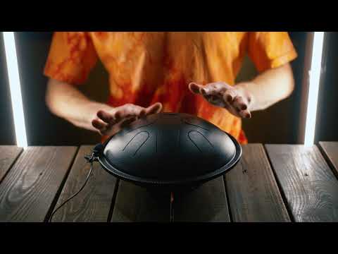 Tongue Drum Happy Drum "Saturn" (Black Star)