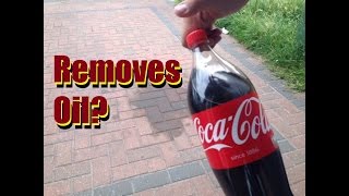 Does Coca Cola remove Oil from your driveway?