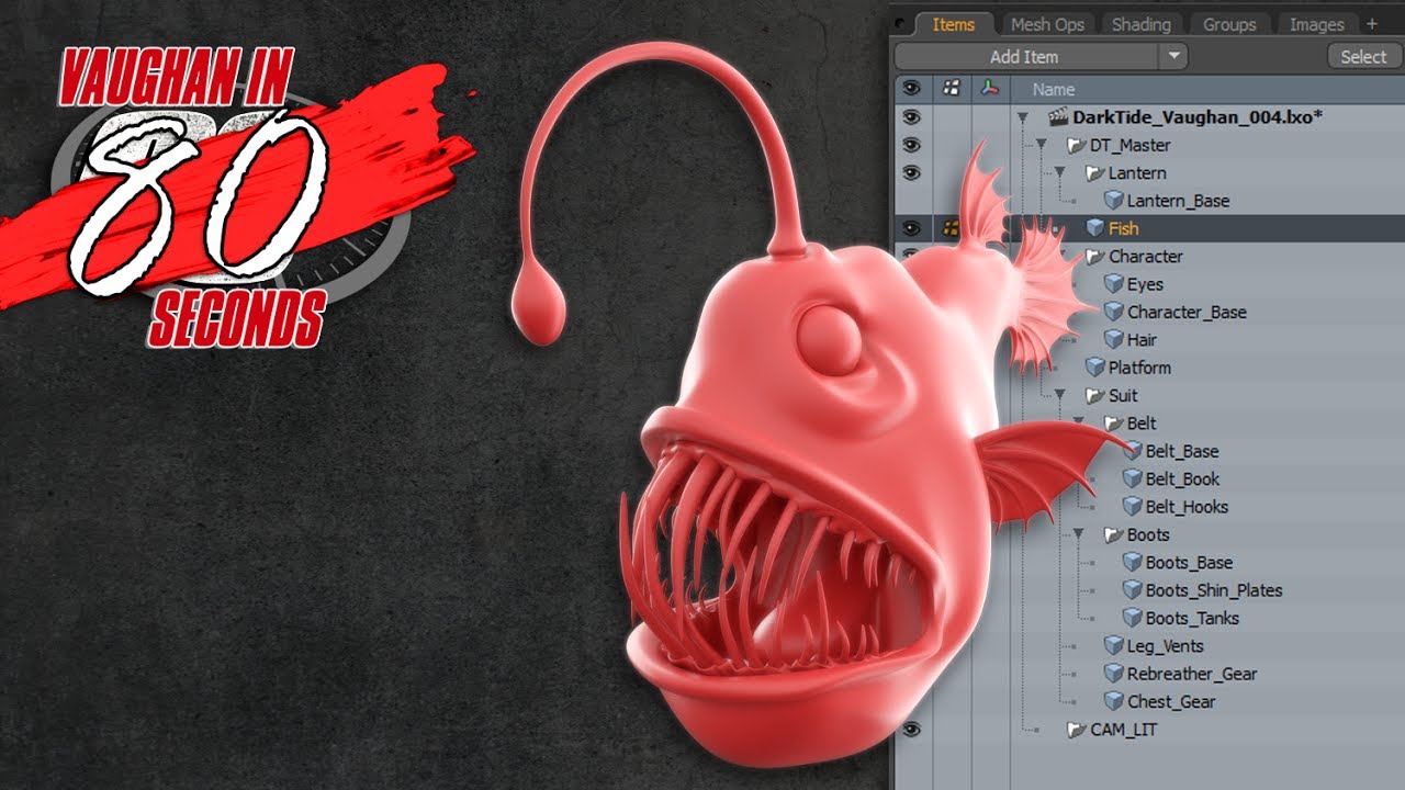 MODO | Item List Tips