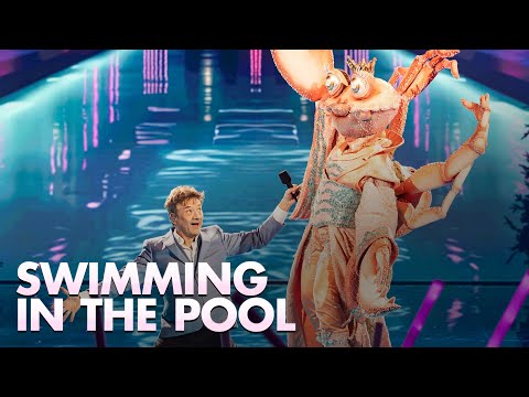 King Krab & Bart Peeters - ‘Swimming In The Pool’ | The Masked Singer | Seizoen 5 | VTM