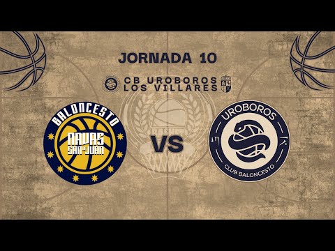 🏀 Jornada 10 | Baloncesto Navas de San Juan vs CB Uroboros Los Villares | Partido Completo 🏀