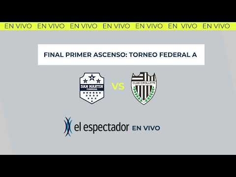 ⚽🎙️ | FEDERAL A  | SAN MARTIN (F) VS CIPOLLETTI | FINAL PRIMER ASCENSO | TRANSMISIÓN RADIAL