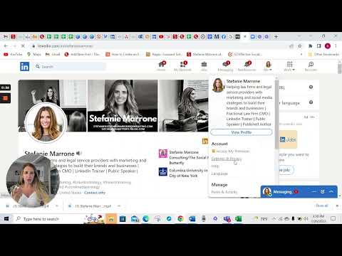 How to Change Your Profile Viewing Settings on LinkedIn - YouTube
